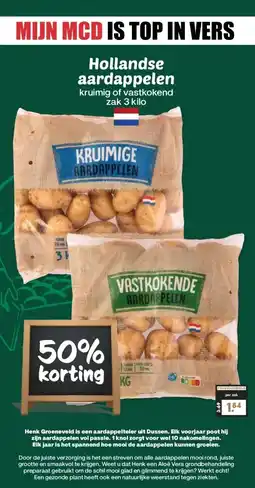MCD Supermarkt Hollandse aardappelen aanbieding