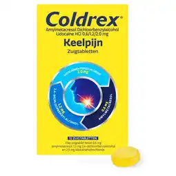 Plein.nl Coldrex Keelpijn 12 zuigtabletten aanbieding
