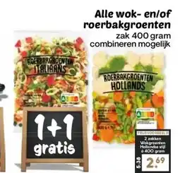 MCD Supermarkt Alle wok- en/of roerbakgroenten aanbieding