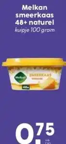MCD Supermarkt Melkan smeerkaas 48+ naturel aanbieding