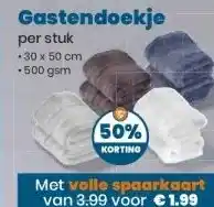 MCD Supermarkt Gastendoekje aanbieding