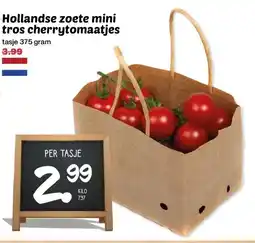 MCD Supermarkt Hollandse zoete mini tros cherrytomaatjes aanbieding
