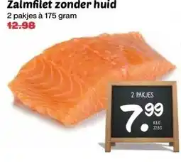 MCD Supermarkt Zalmfilet zonder huid aanbieding