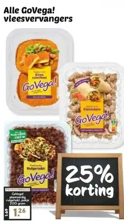 MCD Supermarkt Alle GoVega! vleesvervangers aanbieding