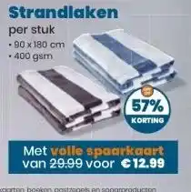 MCD Supermarkt Strandlaken aanbieding