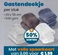 MCD Supermarkt Gastendoekje aanbieding