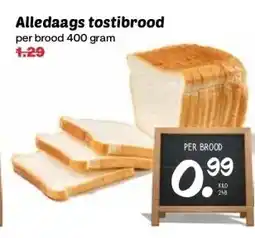 MCD Supermarkt Alledaags tostibrood aanbieding