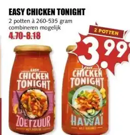 MCD Supermarkt EASY CHICKEN TONIGHT aanbieding