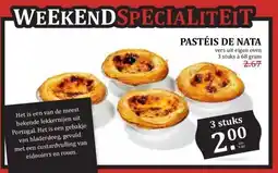 MCD Supermarkt PASTÉIS DE NATA aanbieding