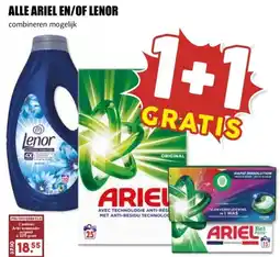 MCD Supermarkt ALLE ARIEL EN/OF LENOR aanbieding
