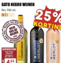 MCD Supermarkt GATO NEGRO WIJNEN aanbieding