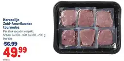 Makro Horecalijn Zuid-Amerikaanse tournedos aanbieding