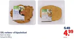 Makro XXL varkens- of kipschnitzel aanbieding