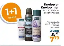 Trekpleister Kneipp en Kneipp men aanbieding