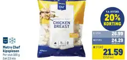 Makro Metro Chef kipspiesen aanbieding