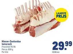 Makro Nieuw-Zeelandse lamsrack aanbieding