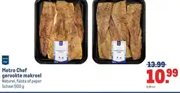 Makro Metro Chef gerookte makreel aanbieding