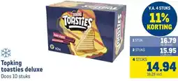 Makro Topking toasties deluxe aanbieding