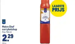 Makro Metro Chef curryketchup aanbieding