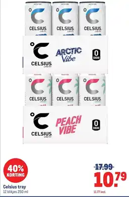 Makro Celsius tray aanbieding