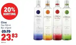 Makro Cîroc aanbieding
