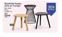 Leen Bakker Bijzettafel Napels, Avila en Triangel aanbieding