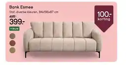 Leen Bakker Bank Esmee aanbieding