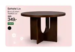 Leen Bakker Eettafel Lio aanbieding