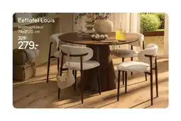 Leen Bakker Eettafel Louis aanbieding