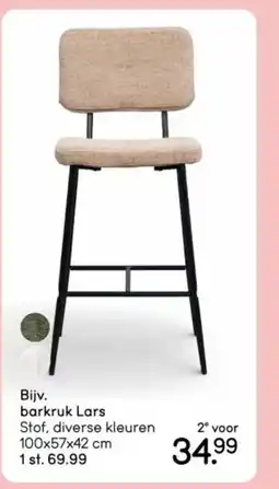 Leen Bakker Heel veel eetkamer- stoelen en barkrukken aanbieding