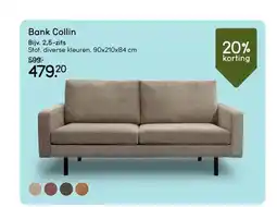Leen Bakker Bank Collin aanbieding