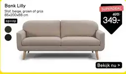 Leen Bakker Bank Lilly aanbieding