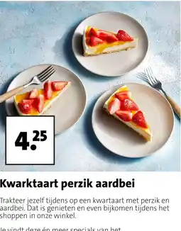 Intratuin Kwarktaart perzik aardbei aanbieding