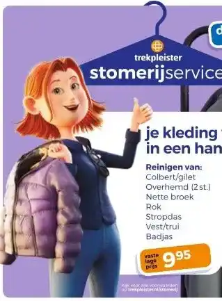 Trekpleister Reinigen van: aanbieding