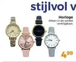 Trekpleister Horloge aanbieding