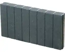 Hornbach EXCLUTON mini quadrobandpallisade zwart 50 x 25 x 6 cm aanbieding