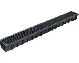 Hornbach DAKOTA Goot met kunststof rooster 1000x121x84 mm aanbieding