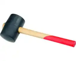 Hornbach RUTHE Rubberen hamer zwart maat 3 aanbieding