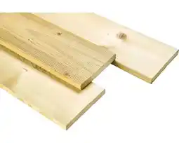 Hornbach Universele vlonderplank 21x145 mm, lengte 1,80 m aanbieding