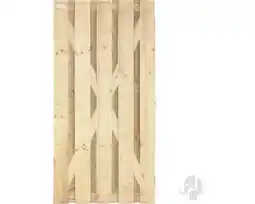 Hornbach ELEPHANT Tuinpoort geïmpregneerd grenenhout recht excl. beslag FSC 90x180 cm aanbieding