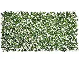 Hornbach Tuinscherm Gardenia kunststof groen 180 x 90 cm aanbieding