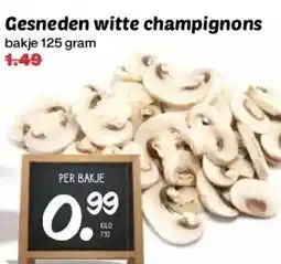 CoopCompact Gesneden witte champignons aanbieding