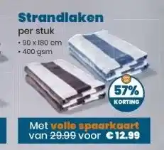 CoopCompact Strandlaken aanbieding