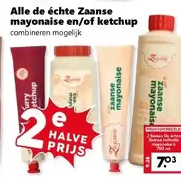 CoopCompact Alle de échte Zaanse mayonaise en/of ketchup aanbieding