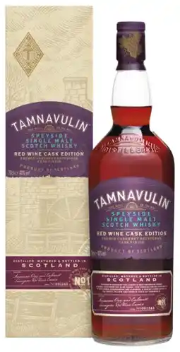 Gall & Gall Tamnavulin Red Wine Cask Finish 70CL aanbieding