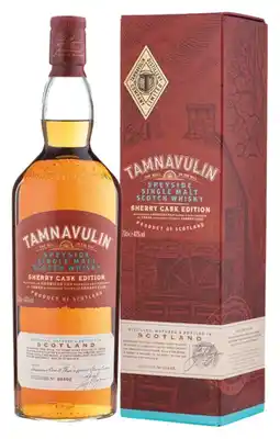 Gall & Gall Tamnavulin Sherry Cask 70CL aanbieding