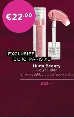 ICI Paris XL Huda Beauty aanbieding