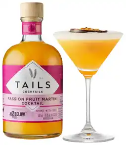 Gall & Gall Tails Cocktails Passion Fruit Martini 50CL aanbieding