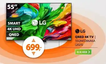 Expert LG QNED EVO 55QNED86A6 (2025) aanbieding