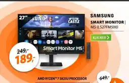 Expert Samsung Smart Monitor M5 M50D FHD LS27FM500EUXEN aanbieding